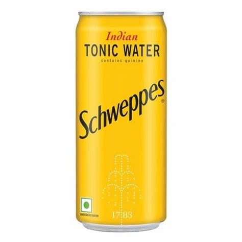 Yellow Schweppes Tonic Water 330ml Packaging Size 300 Packaging Type