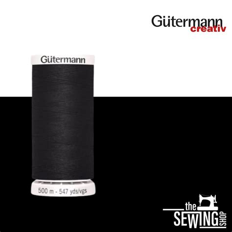 Gutermann Universeel Naaigaren Mtr Zwart The Sewing Shop Bree