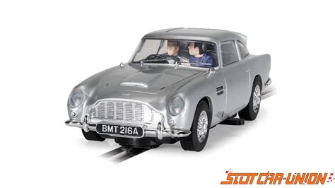 Scalextric C4436 James Bond Aston Martin DB5 Goldfinger Slot Car Union