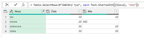 Jak na filtery v Power Query Excel PowerBI Školení konzultace