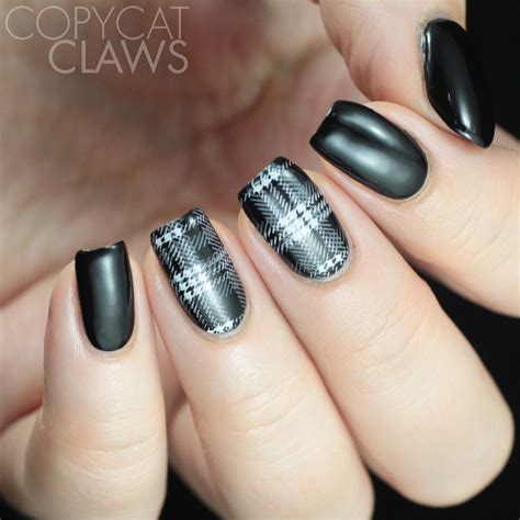 Copycat Claws Nail Crazies Unite Plaid