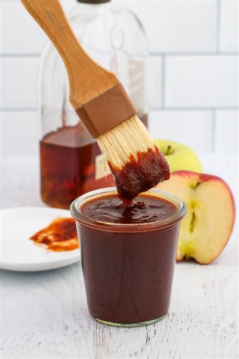 Apple Bourbon Bbq Sauce Recipe Pook S Pantry Recipe Blog