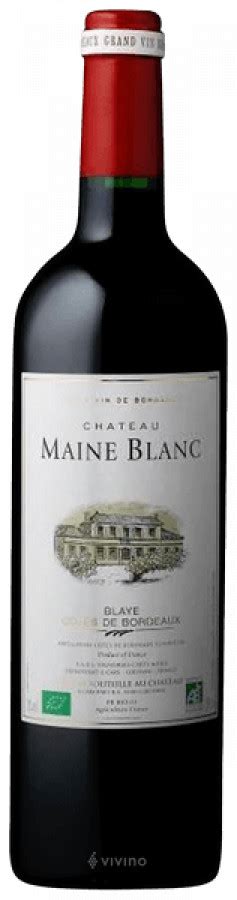 Château Maine Blanc Solera Beverage Group Sweden