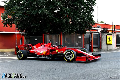 Leclerc Drives Ferrari S Sf Through Maranello Racefans