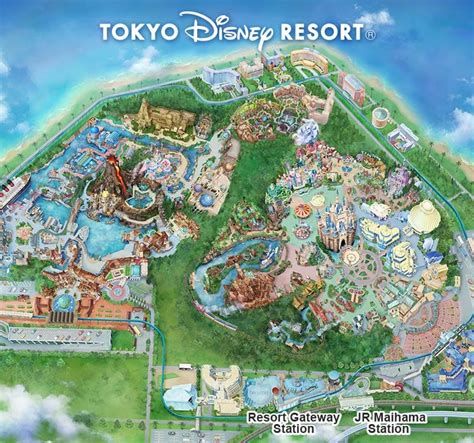 Official Tokyo Disney Resort Park Guide Tokyo Disney Resort