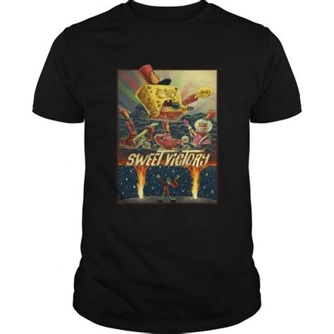 Guys Spongebob Squarepants Sweet Victory Shirt