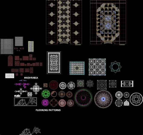 Autocad Patterns