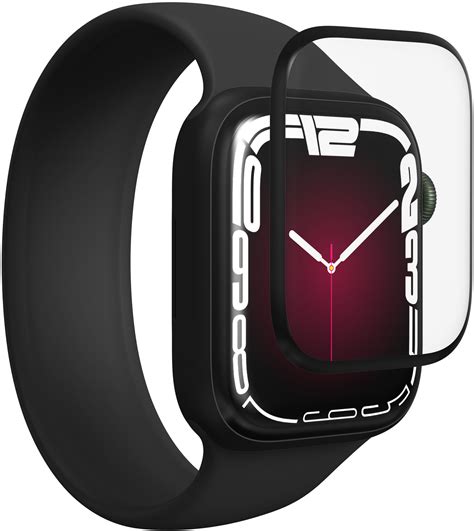 Best Buy Zagg Invisibleshield Glassfusion Flexible Hybrid Screen Protector For Apple Watch