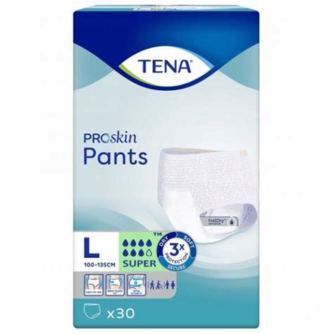 Tena Pants Proskin Super majtki chłonne rozmiar L 30 szt