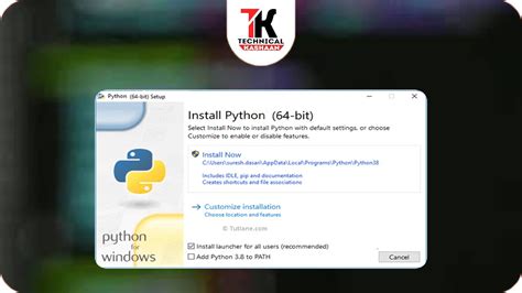 How To Install Python Install Python In Windows 10 Latest Version Youtube