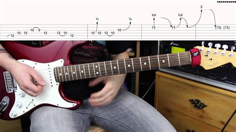 How To Play Pink Floyd Another Brick In The Wall Guitar Solo Guitar