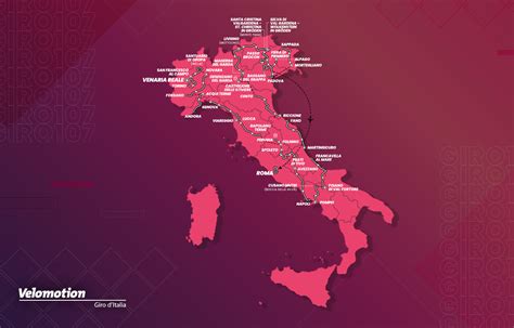 Giro d Italia 2024 Ruten og alle etapeprofiler på et øjeblik