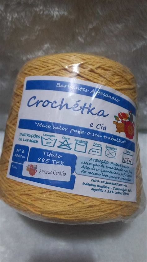 Barbante Crochétka Fio 6 1 kg