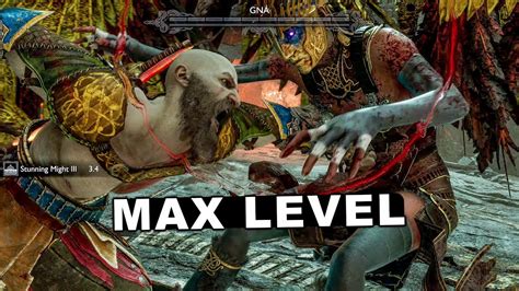 God Of War Ragnarok MAX LEVEL Kratos Vs GNA The True Valkyrie Queen