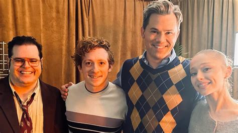 Ariana Grande & Ethan Slater Are All Smiles As They Pose Backstage At Broadway Musical | Access