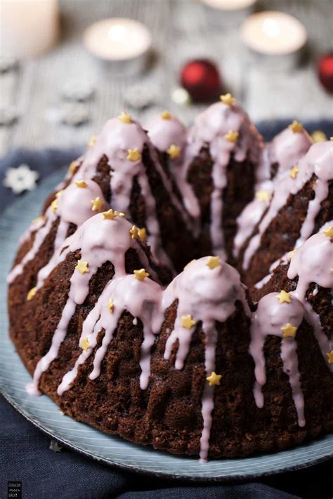 Rotwein Lebkuchen Guglhupf Fräulein Meer backt