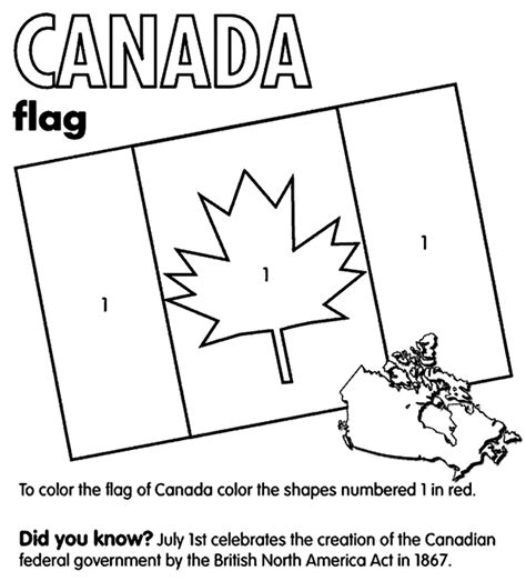 Canada Flag Outline