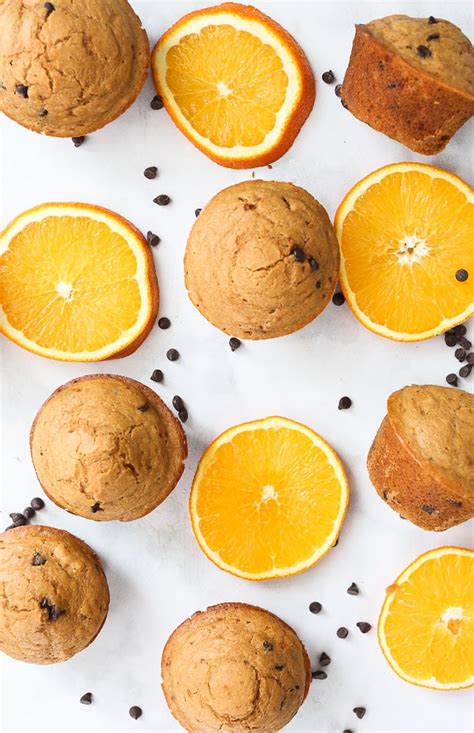 Orange Chocolate Chip Muffins Happy Healthy Mama