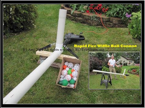 Make A Wiffle Ball Throwing Machine Hobby Down Wiffle Ball Wiffle