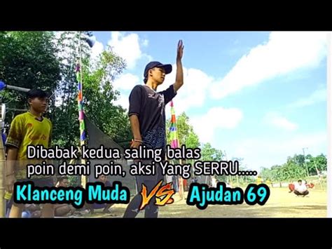 AJUDAN 69 VS KLANCENG MUDA Babak 2 Bola Kasti Pamekasan Madura