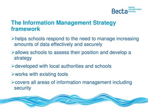 Ppt Information Management Strategy Framework And Data Security