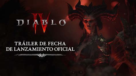 Diablo Iv Tr Iler De Fecha De Lanzamiento Oficial Youtube