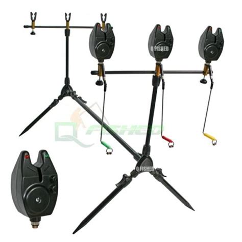 BRAND NEW Carp Fishing Multi Rod Pod With Swingers 3 Bite Alarms 3