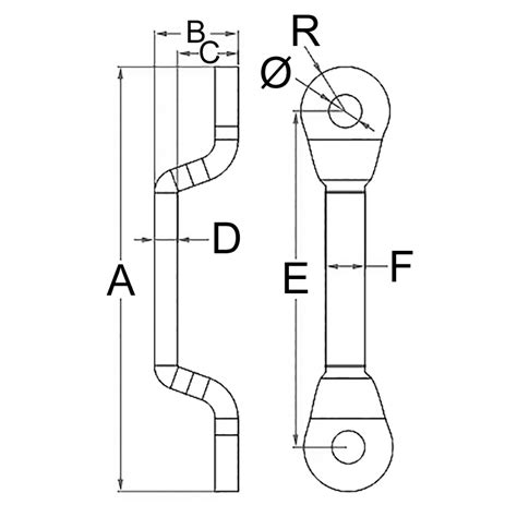 Stainless Steel Webbing Eye Strap Proboat Proboat