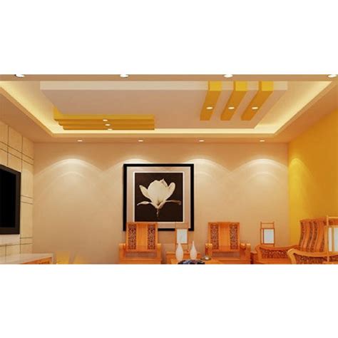 Color Coated PVC False Ceiling Thickness 8 Mm At Rs 110 Square Feet