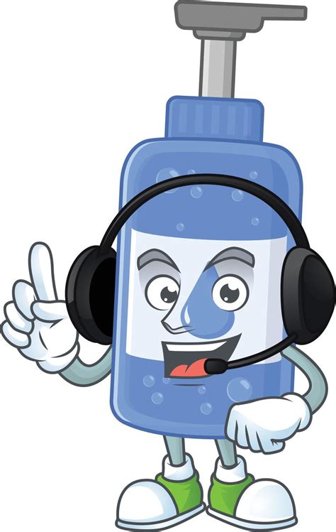 Handsanitizer Cartoon Character Vector Art At Vecteezy