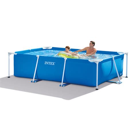 Intex New Intex Rectangular Frame Above Ground Swimming Pool Reviews