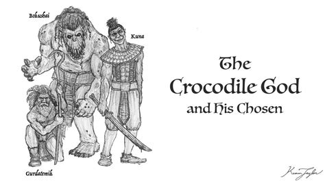 The Crocodile God and His Chosen by IllustratedMenagerie on DeviantArt