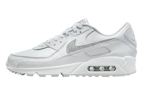 Nike WMNS Air Max 90 White Silver FJ4579-100 - KicksOnFire.com