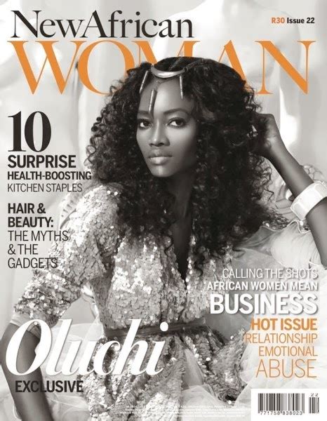 Magazine Covers Oluchi On The New African Woman