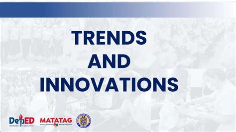 Deped Session Trends And Innovations In Teaching Pptx