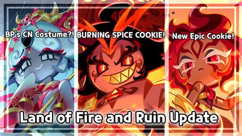 Burning Spice Cookie Is Here Land Of Fire And Ruin October Nd