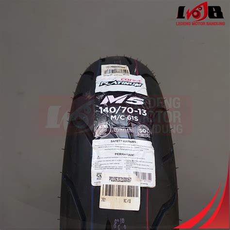 Jual CORSA 140 70 13 Platinum M5 Ban Luar Motor NMAX ADV Tubeless Rear