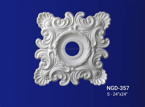 Gypsum Plaster Ceiling Rose Design And Model Ngd 357 Nova Gypsum Decoration