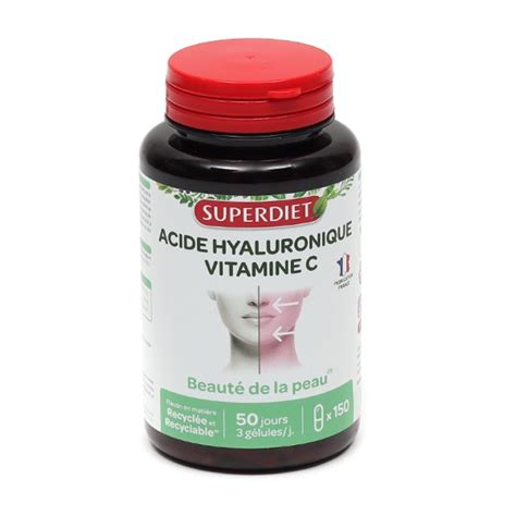 Super Diet Acide Hyaluronique Vitamine C Gélules Beauté De La Peau