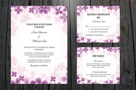 Printable Wedding Invitation Template Graphic By Sistecbd · Creative Fabrica