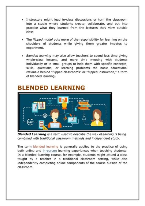 Flipped Classroom And Blended Learning Pros Cons Similarities And