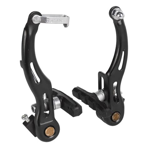 Bicimex Detalles Frenos Para Bicicleta V Brake 110 Mm Negro De Fierro Con Zapatas Palanca Y