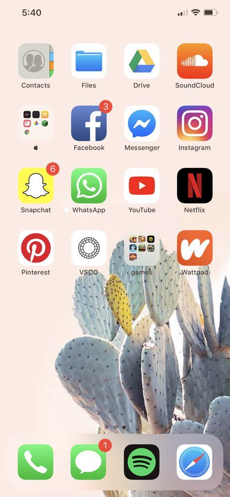 Home Screen Inspo Iphone Ideas