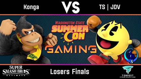 Konga Donkey Kong Vs Ts Jdv Pac Man Losers Finals Wa