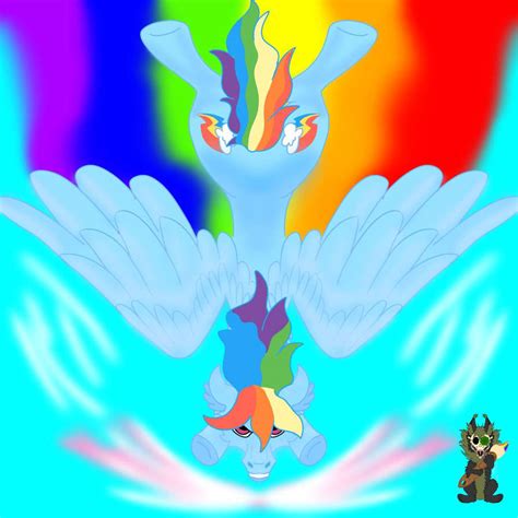 Sonic Rainboom (Rainbow Dash) by ToothyGrinArts on DeviantArt