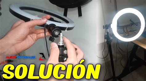 Como Armar Un Aro De Luz Led Muy Facil Para Usarlo En Tus Videos