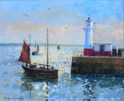 Roger Curtis Artist Cornish Art Riverbank Gallery