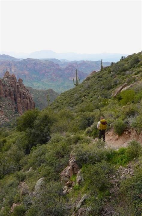 Hiking To Weavers Needle In The Superstition Mountains