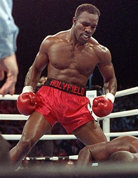 EVANDER HOLYFIELD STARTS TRAINING FOR COMEBACK AT 57 - Punching Bag ...