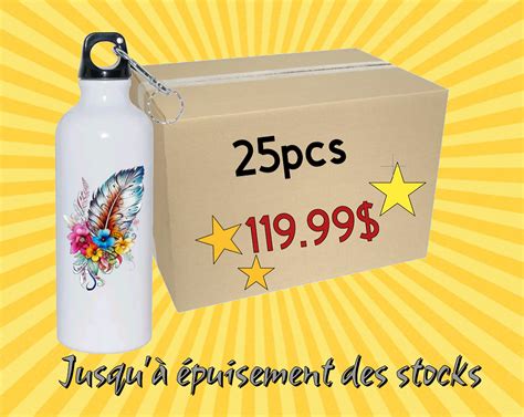 Bouteille En Aluminium Aluminum Bottle Sublimo Perso